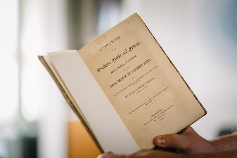A copy of 1863 of Francis Porcher's "Resources of Southern Fields and Forests".